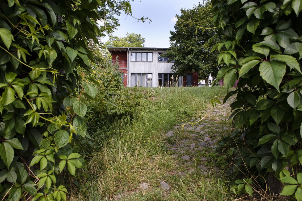 Basiskulturfabrik Oeko-Hotel 施特雷利茨 外观 照片